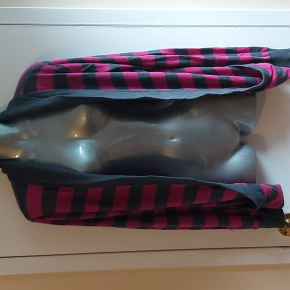 Striped Open Cardigan - Picture 5 of 5